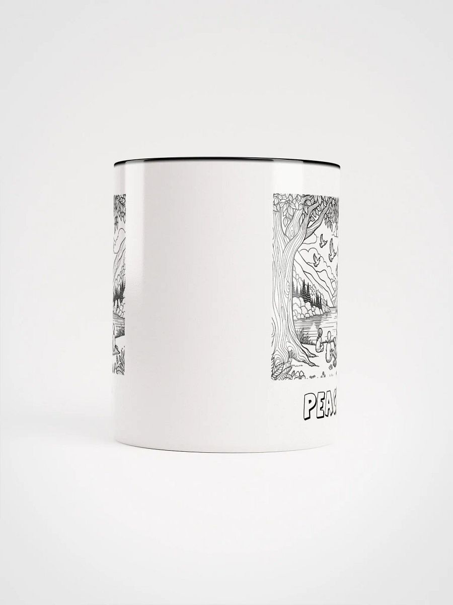 Peace’s Tranquil Sanctuary Coloring Book Mug product image (5)