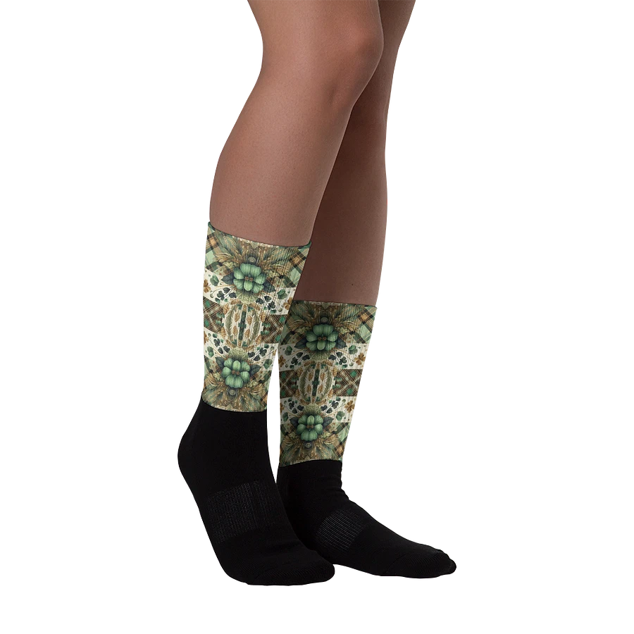 Green Kaleidoscope Dream Socks product image (2)