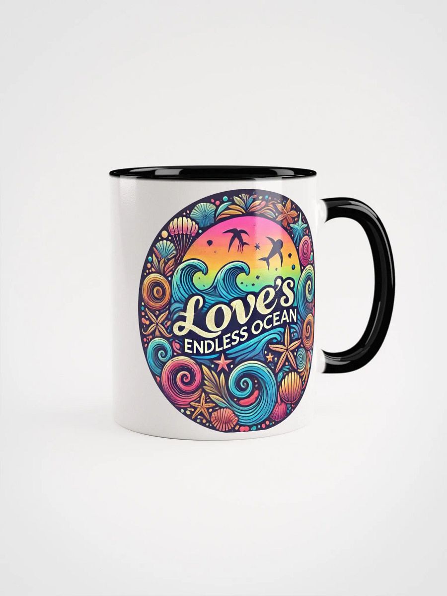 Endless Ocean Sunset Ceramic Mug product image (39)