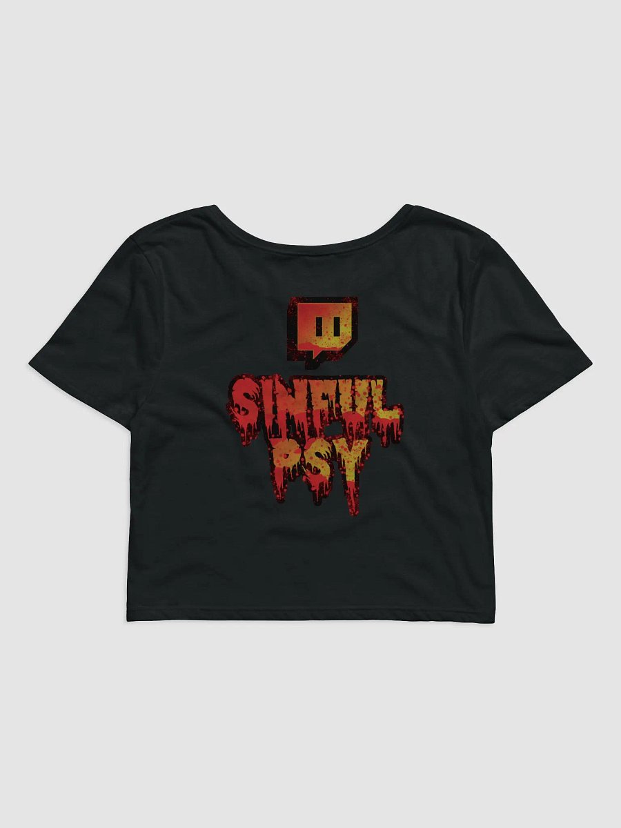 Scorpion X Gengar (Galaxy) Bella+Canvas Crop Baby Tee product image (2)