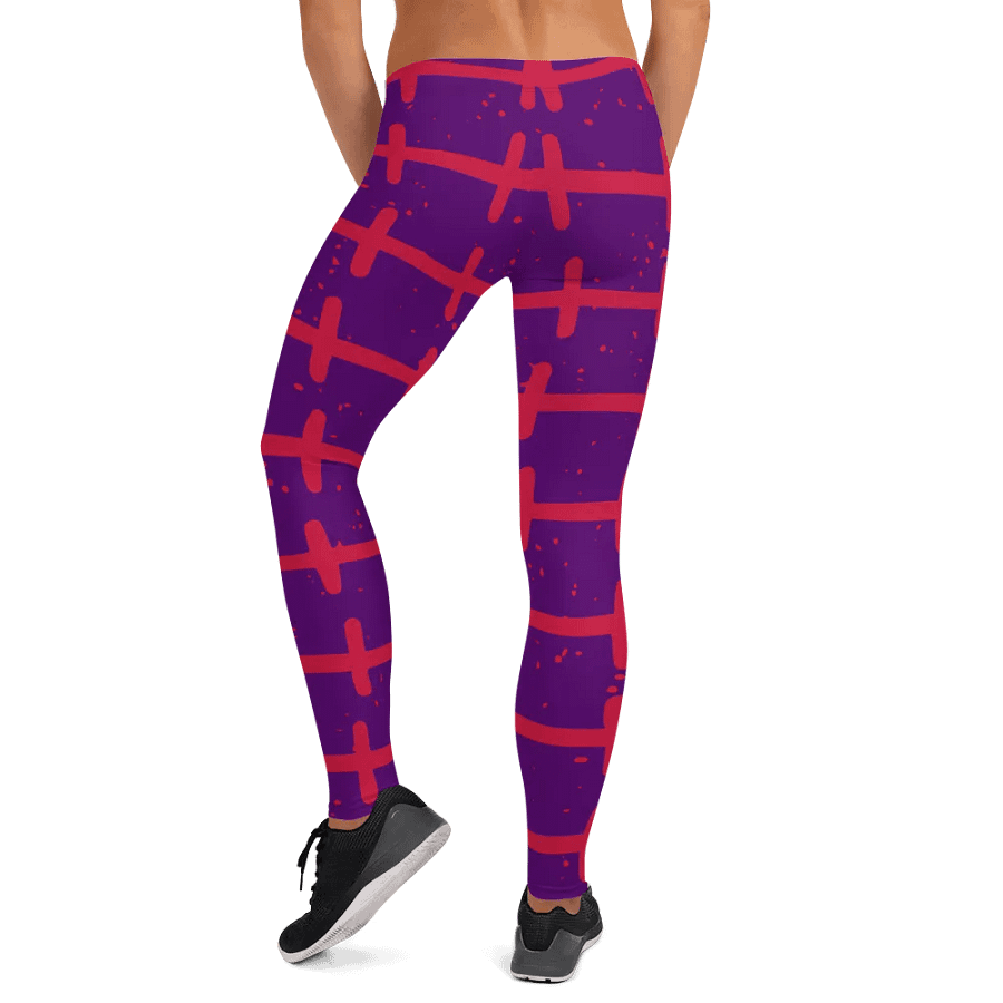 Customizable Grid Fusion Leggings product image (12)