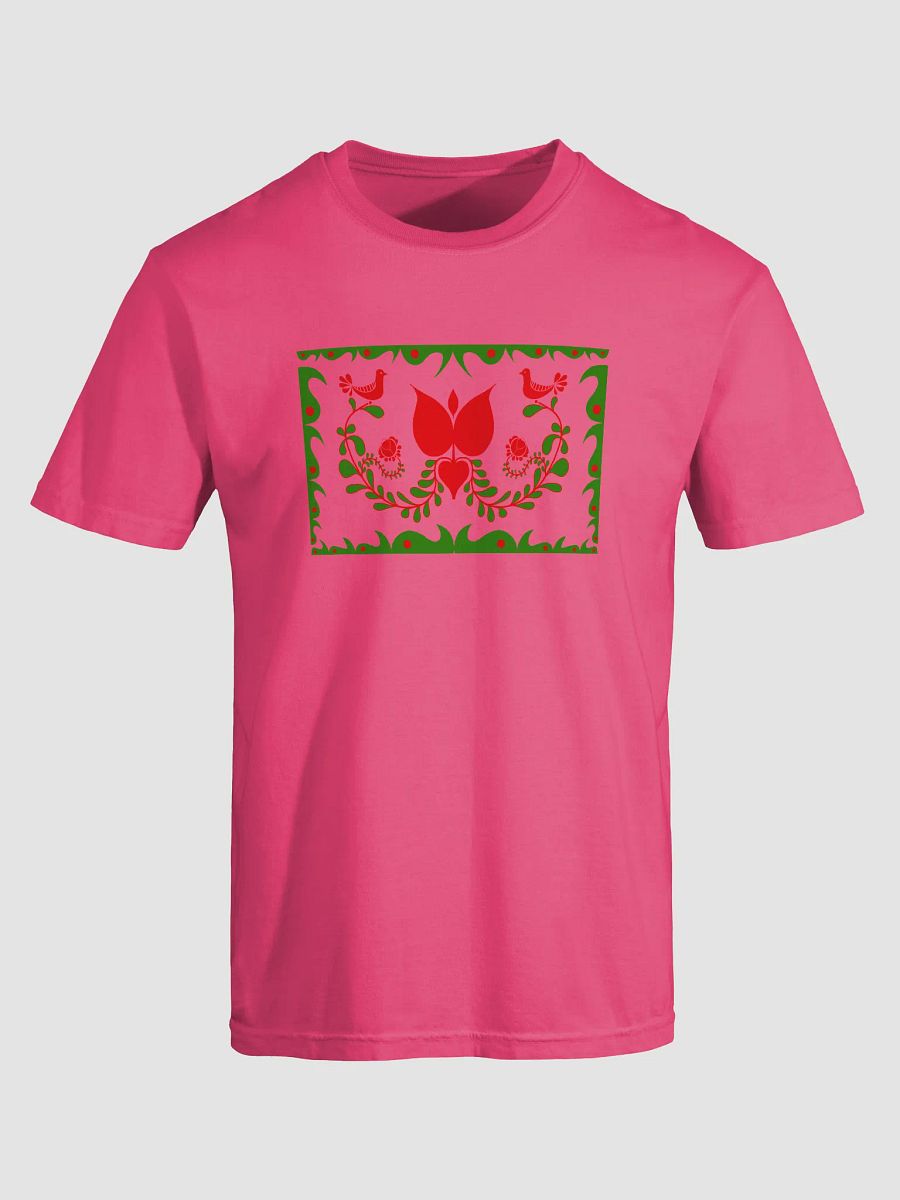 Hungarian Floral Color Bliss Cotton T-Shirt product image (5)