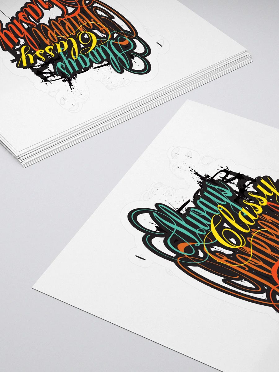 Always Classy | Kiss Cut Stickers product image (3)