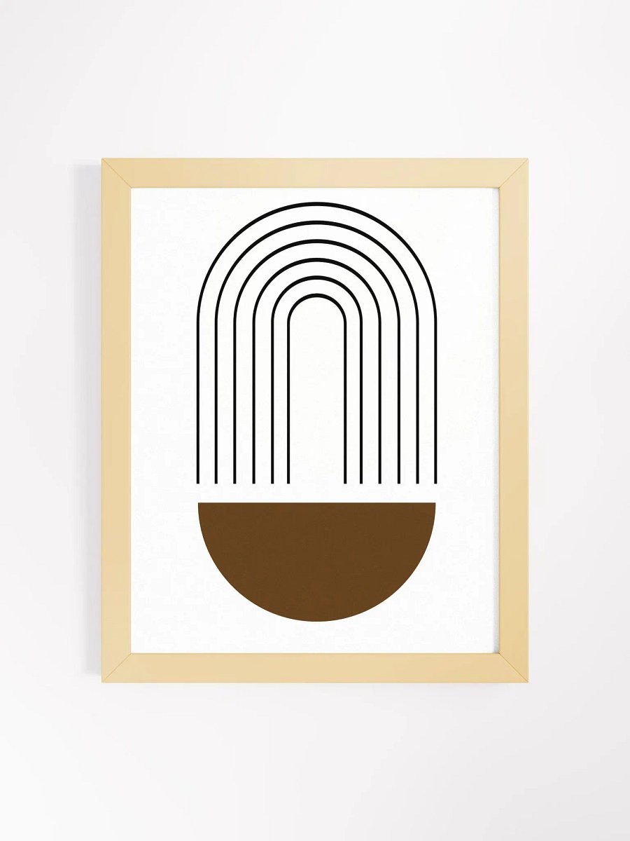 Elegant Arch Wood-Framed Poster product image (8)