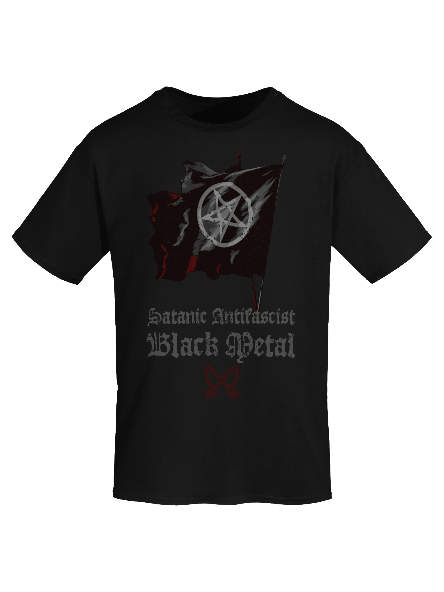 Satanic Antifascist Black Metal Variant Tee product image (7)