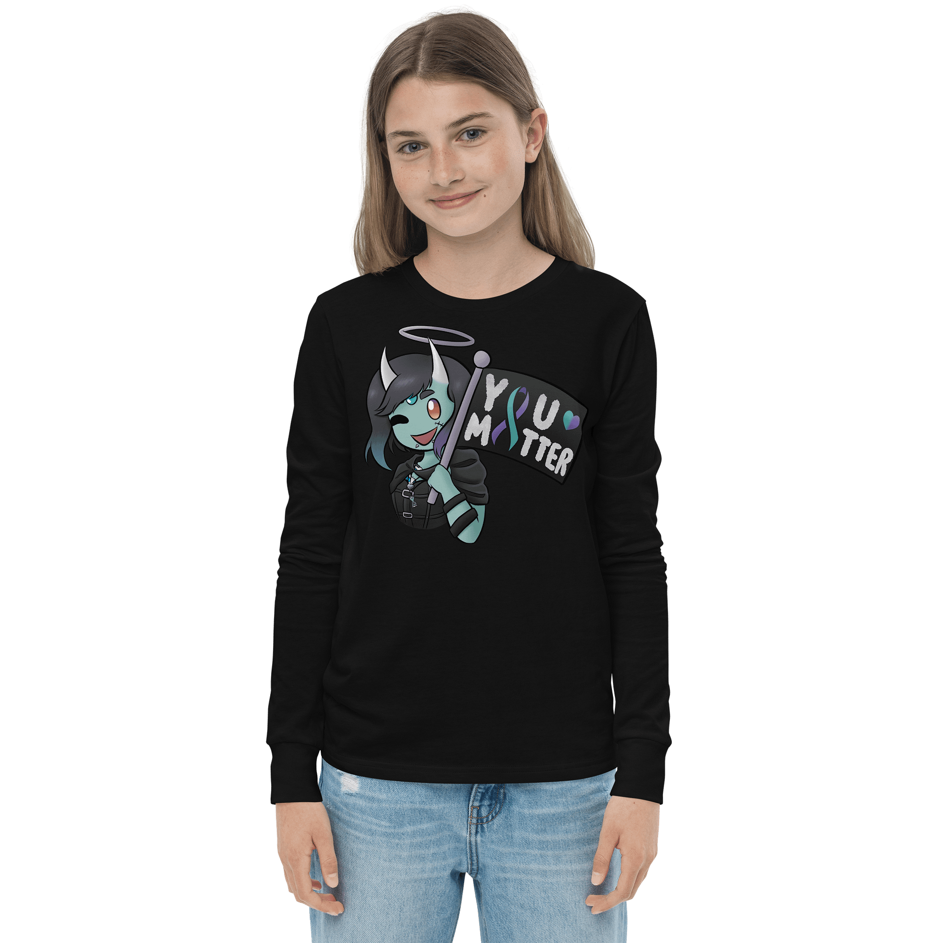 YOU MATTER Youth Long Sleeve Shirt product image (1)