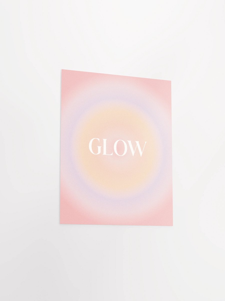 Glow Gradient Grain Poster product image (4)