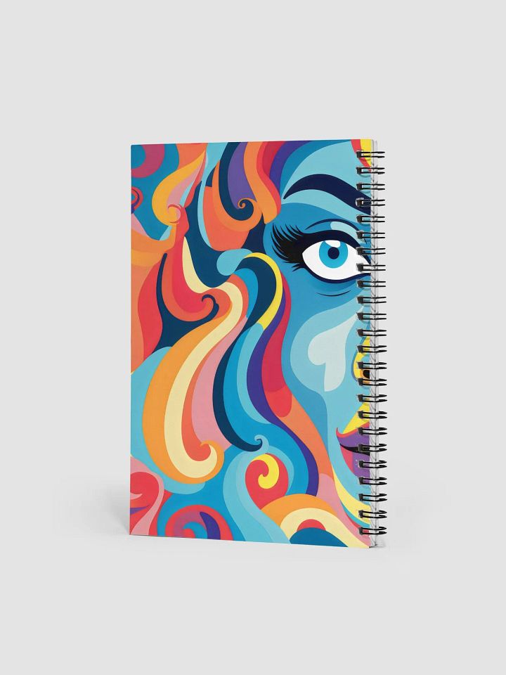 Vibrant Visage Spiral Notebook product image (2)