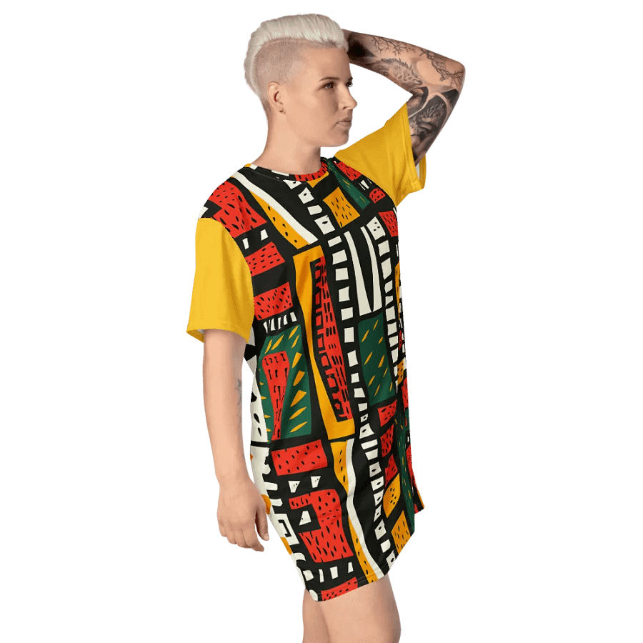 Tribal Harmony T- Shirt Dress product image (7)