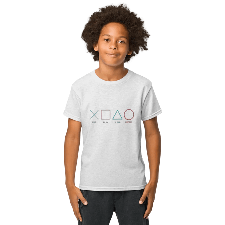 Kids T-Shirt Eat Play Sleep product image (1)