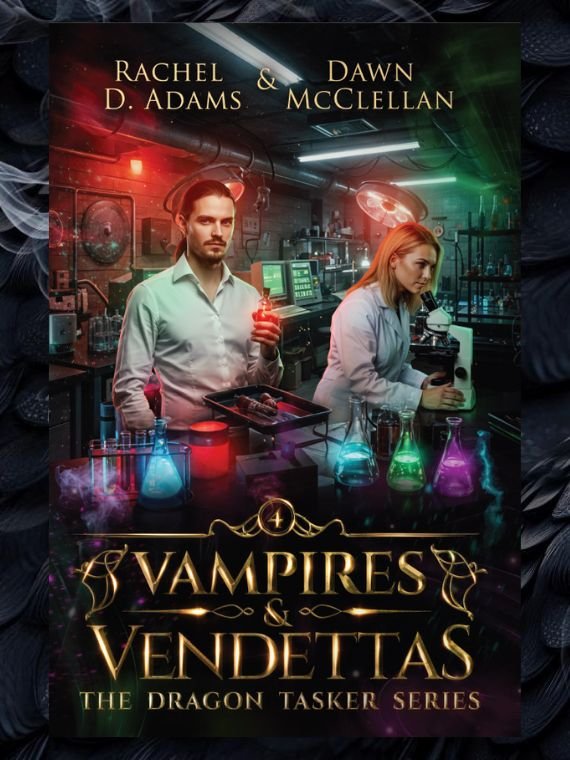 Vampires & Vendettas eBook - Book Four of The Dragon Tasker Series product image (1)