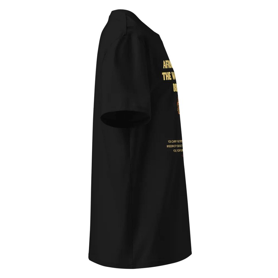 Africa Built Me Unisex Organic Cotton T-Shirt – Celebrate Roots & Resilience product image (8)