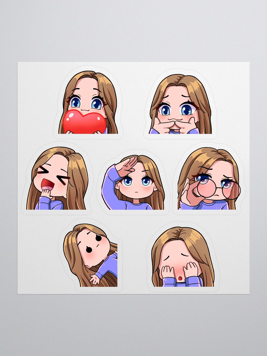 cutie sweetie ven emotes product image (1)
