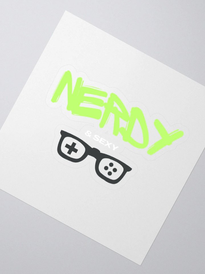 Nerdy & Sexy Kiss Sticker product image (2)