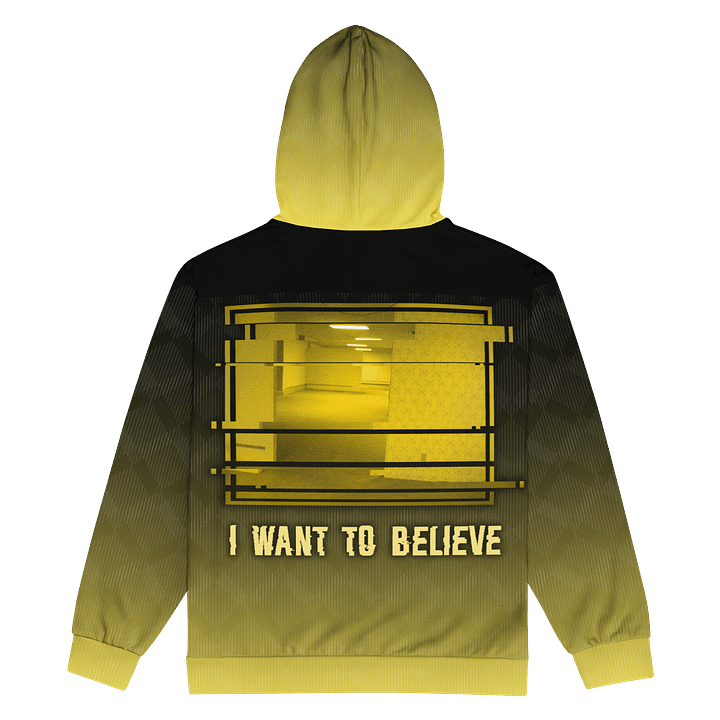 "I Want To Believe" | All-Over Print Unisex Zip Hoodie product image (2)