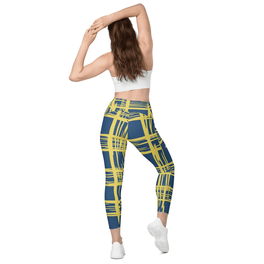 Leggings with Pockets – Seamless Geometric Pattern for Stylish Functionality product image (7)