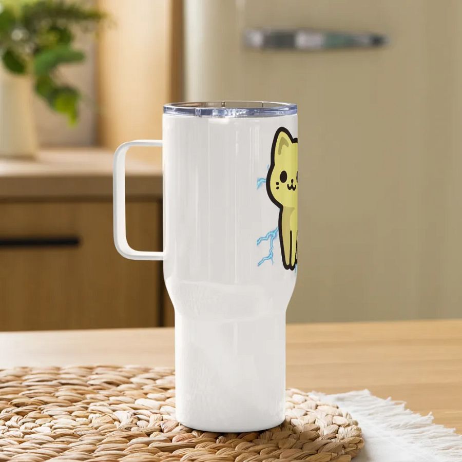 Lightning Kitty! Travel Cup product image (10)
