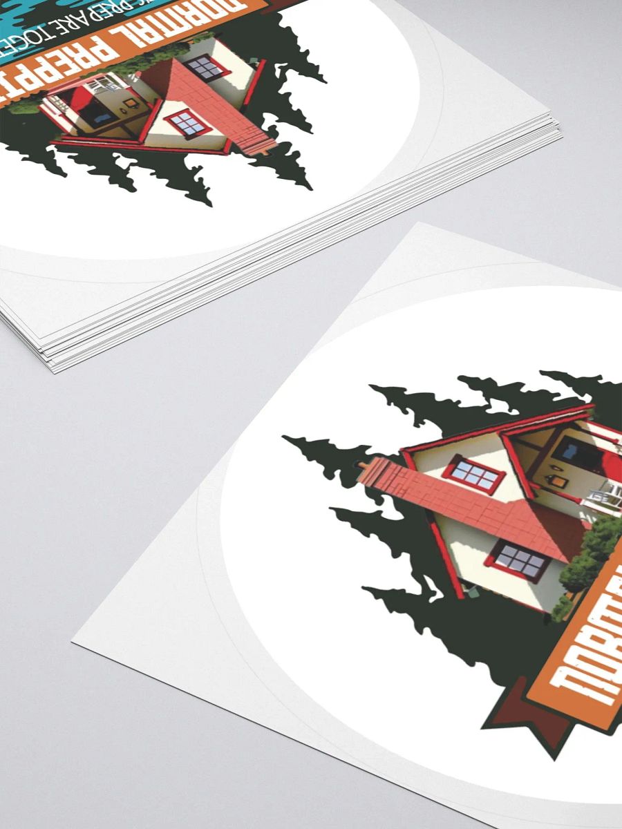 Normal Prepping Logo Stickers product image (10)