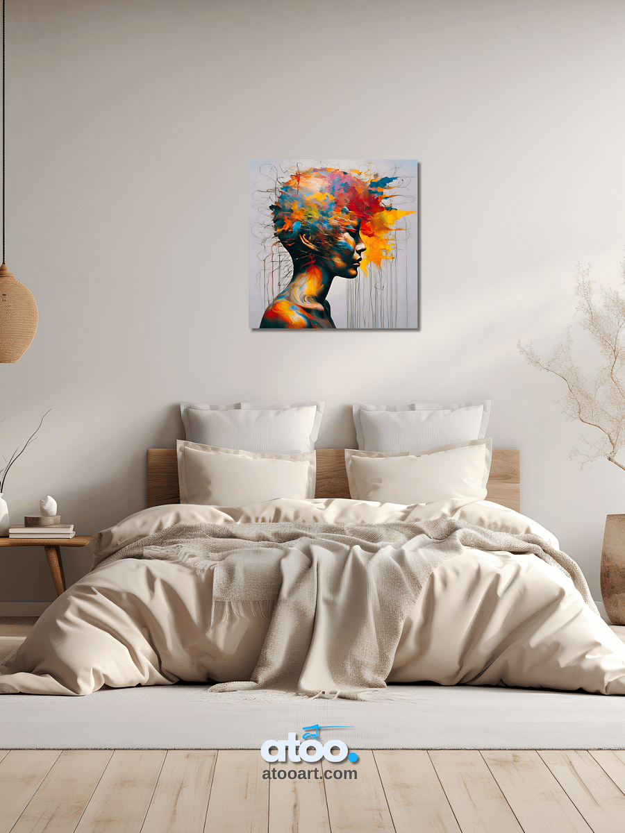 Understanding Women | Filtering Beauty | Canvas Artistic Painting product image (5)