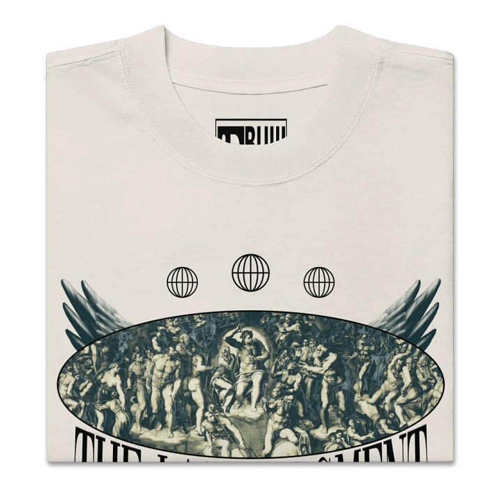 Judgment Day - BUIII Remix Premium Oversized Faded T-Shirt product image (2)