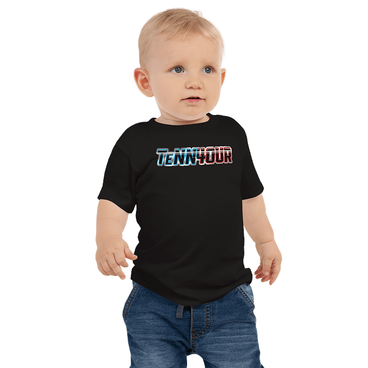 Patriotic TeNN4OUR Logo Baby Tee product image (1)