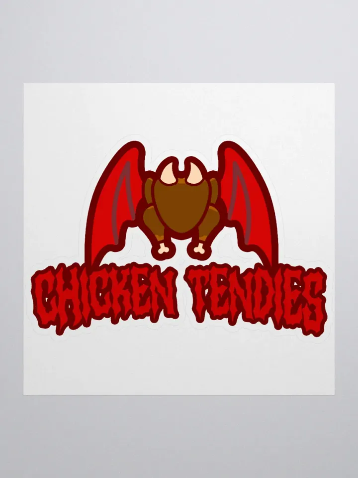 Devilish Chicken Tendies-Sticker product image (1)