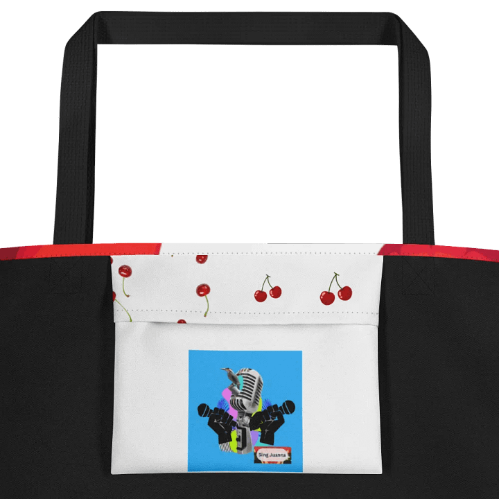 Love Lips All-Over Tote Bag product image (2)
