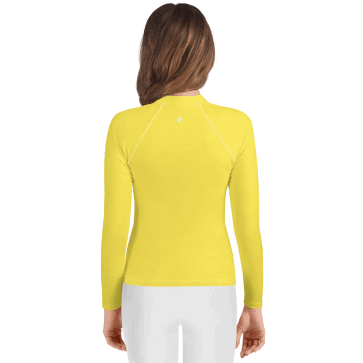 Yellow Kids Long Sleeve Shirt product image (2)