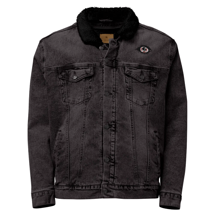 Horror Never Sleeps Sherpa Denim Jacket product image (1)