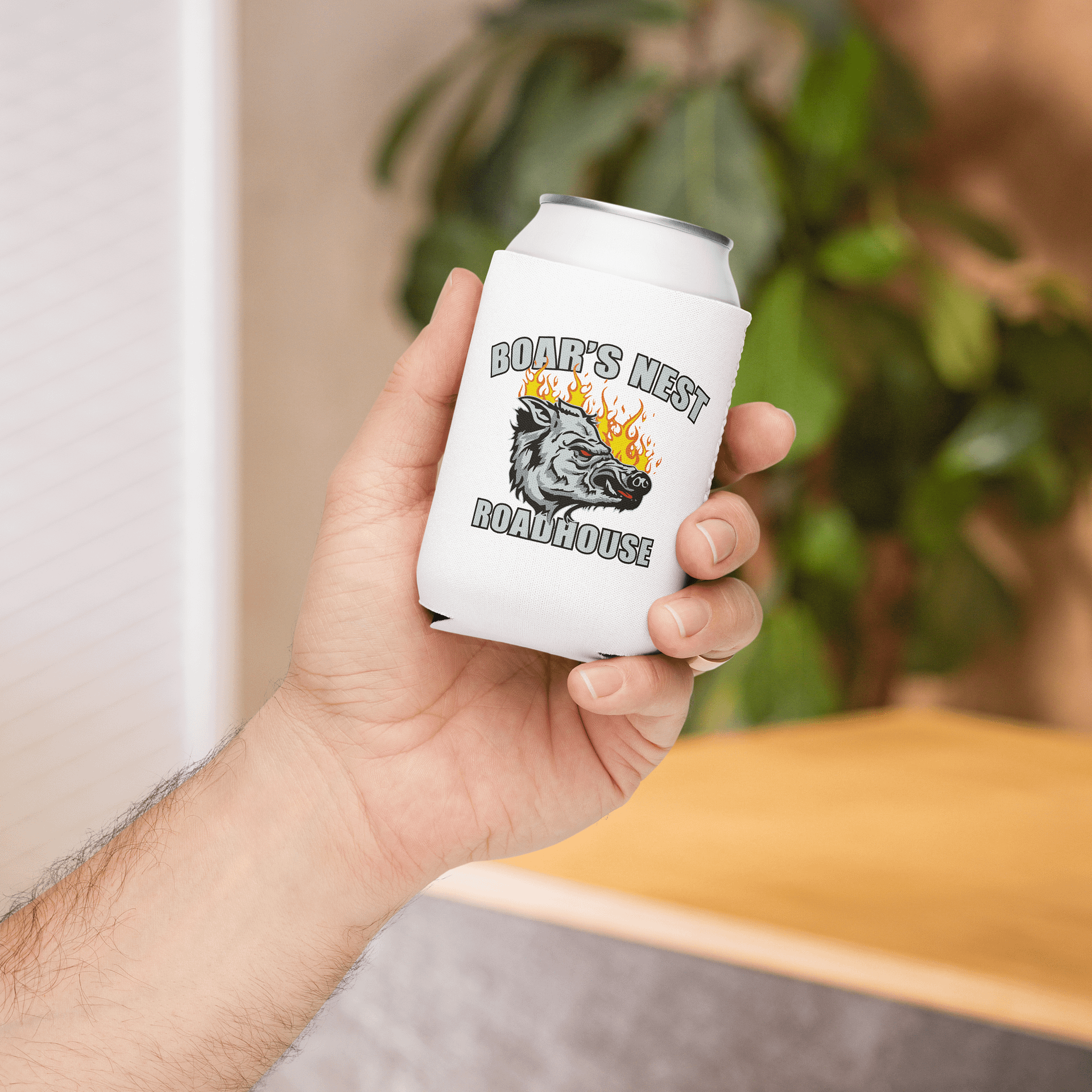 Flaming Boar Can Cooler product image (5)