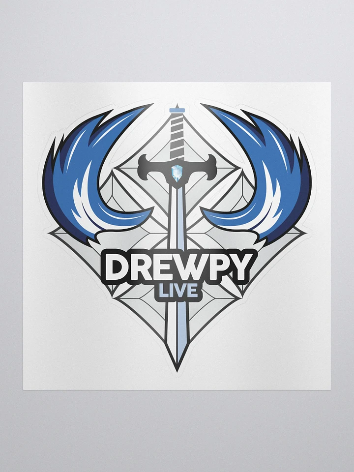 Drewpy Classic Logo Sticker product image (1)