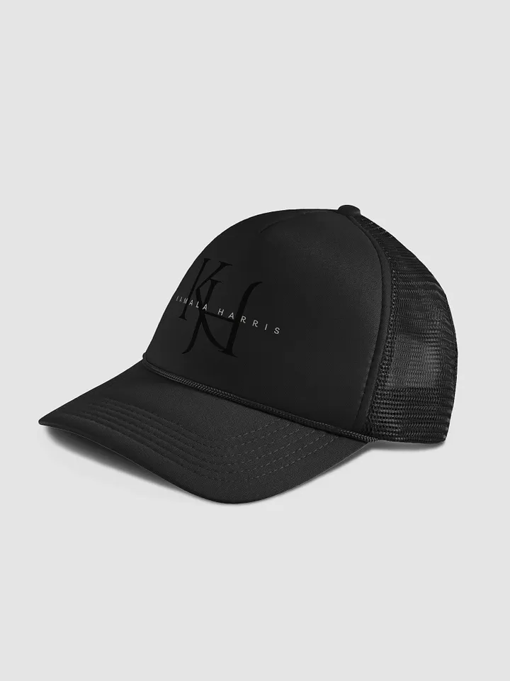 K.H. Trucker Cap (Black/Ivory) product image (2)