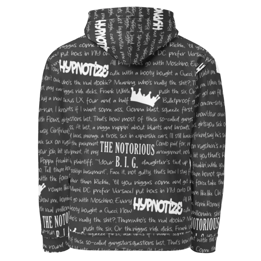 Hypnotize - The Notorious B.I.G. - GREY - Unisex Hoodie product image (3)