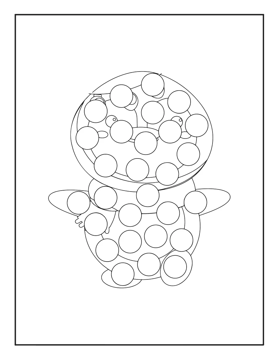 Christmas Dot Marker Coloring Pages product image (2)