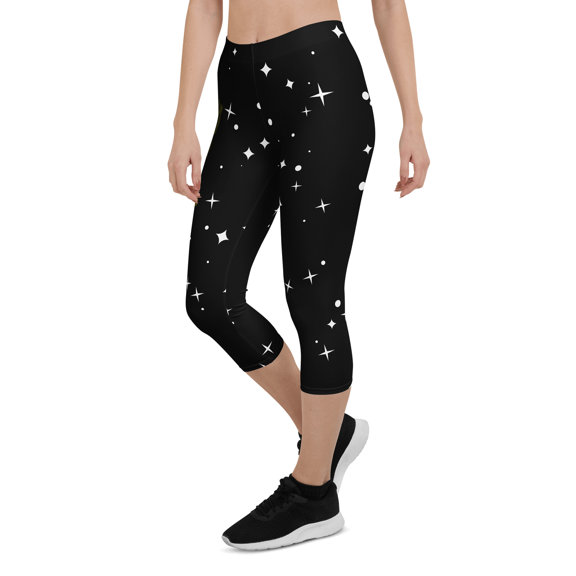 Femininity Approved All-Over Capri Leggings product image (6)