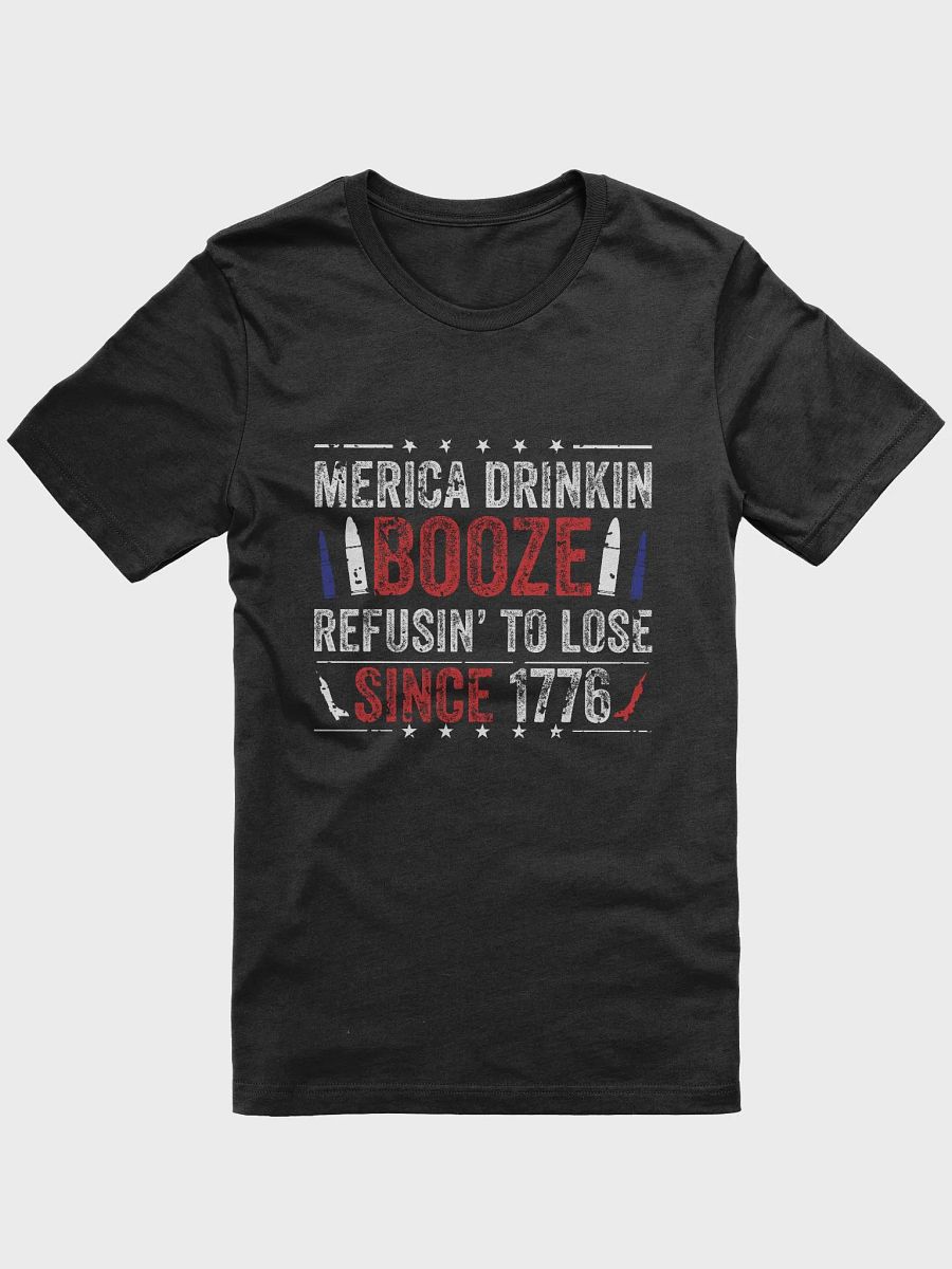 Merica Drinking Booze Patriotic T-Shirt! 🍻 product image (3)