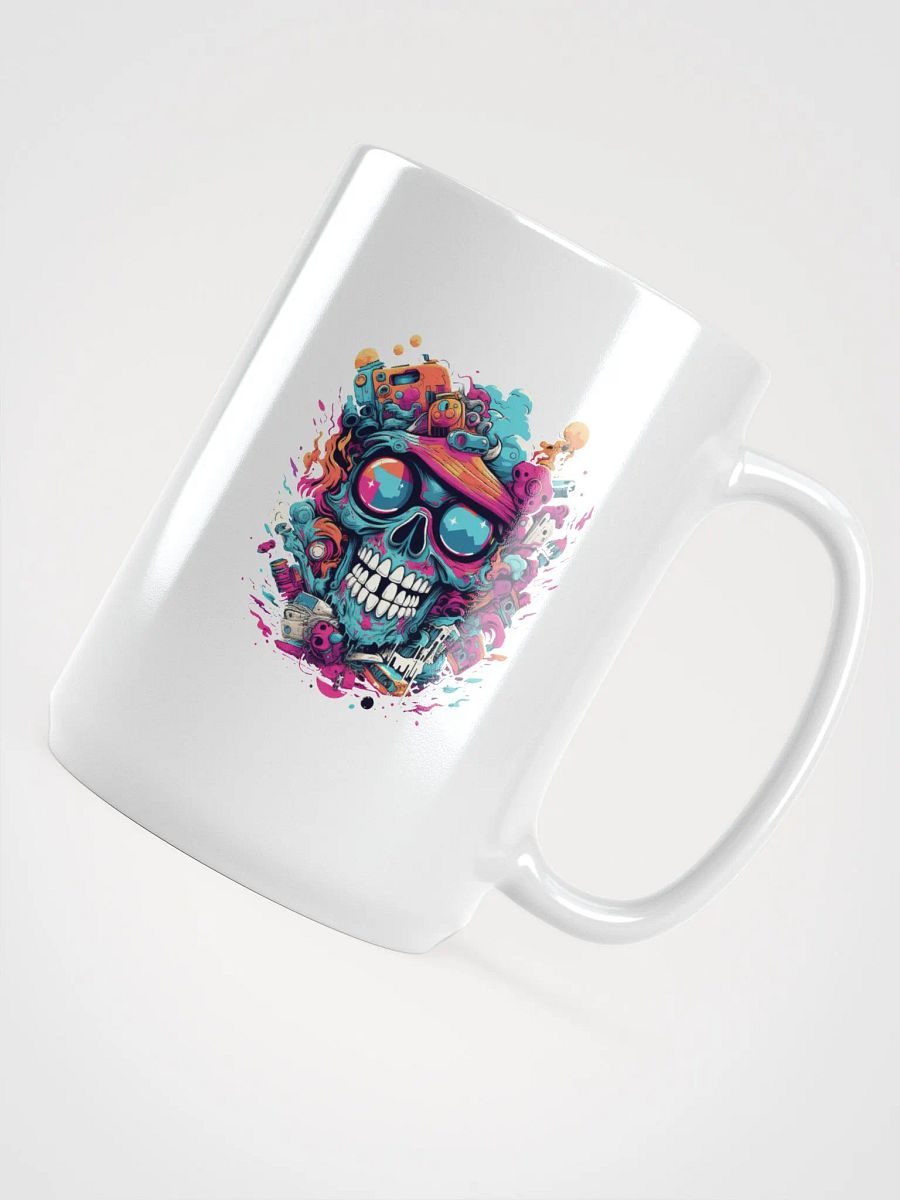 Skull graphic art design Mug product image (4)