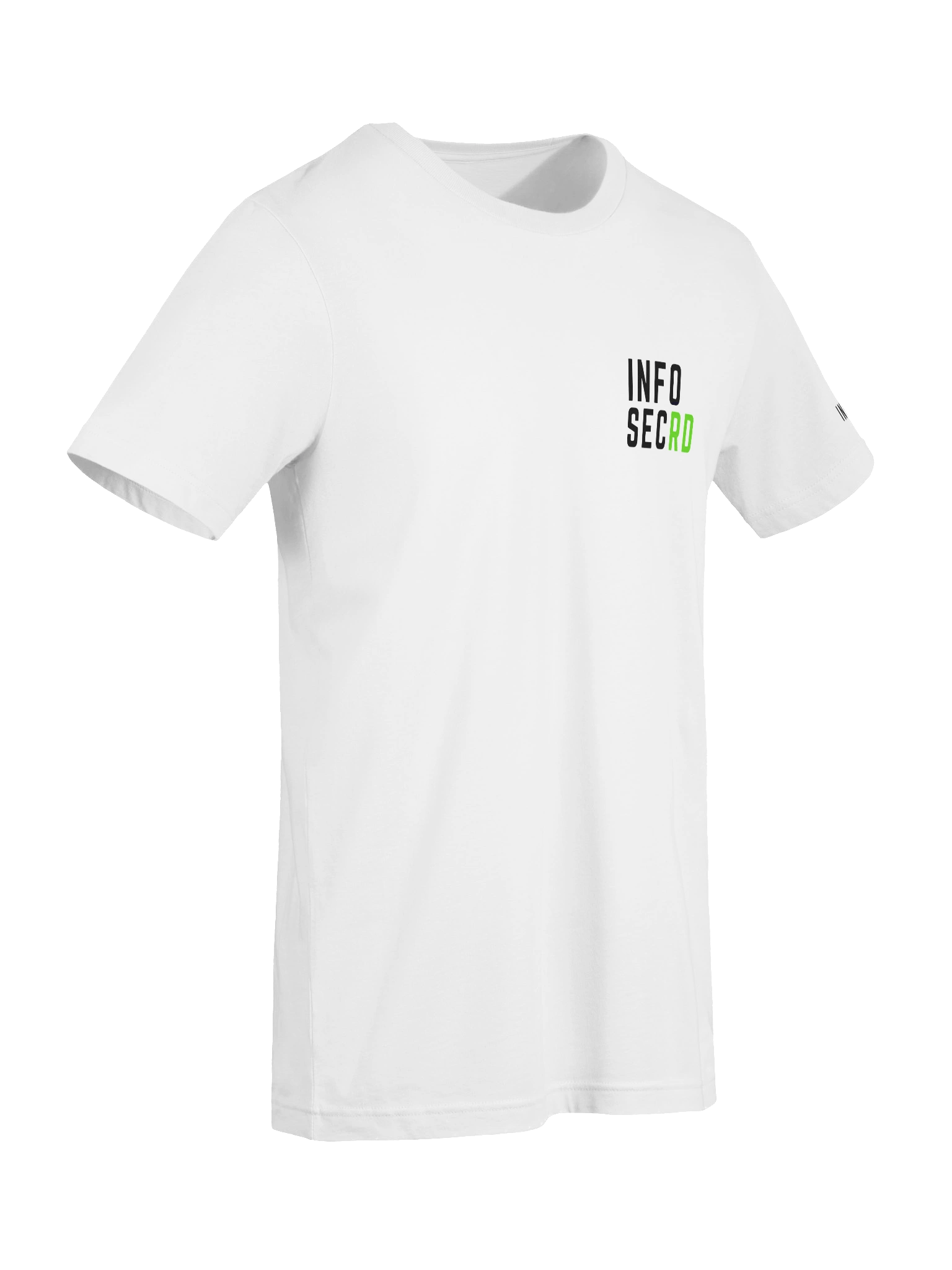 InfoSecRD White T-shirt product image (9)