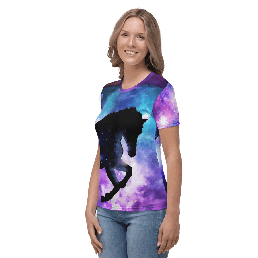 Fly By Night - Nebula Horses t shirt product image (11)
