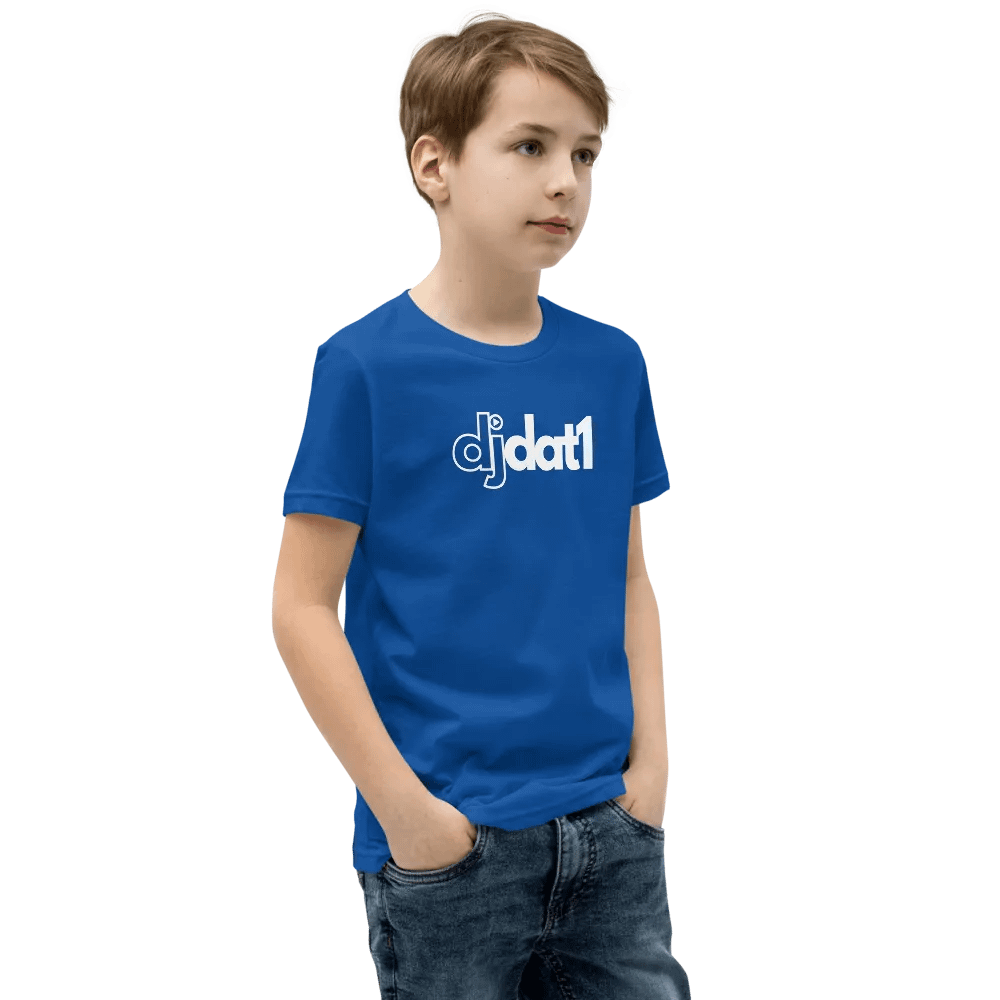 [DJDAT1] Youth T-Shirt (white logo) product image (30)