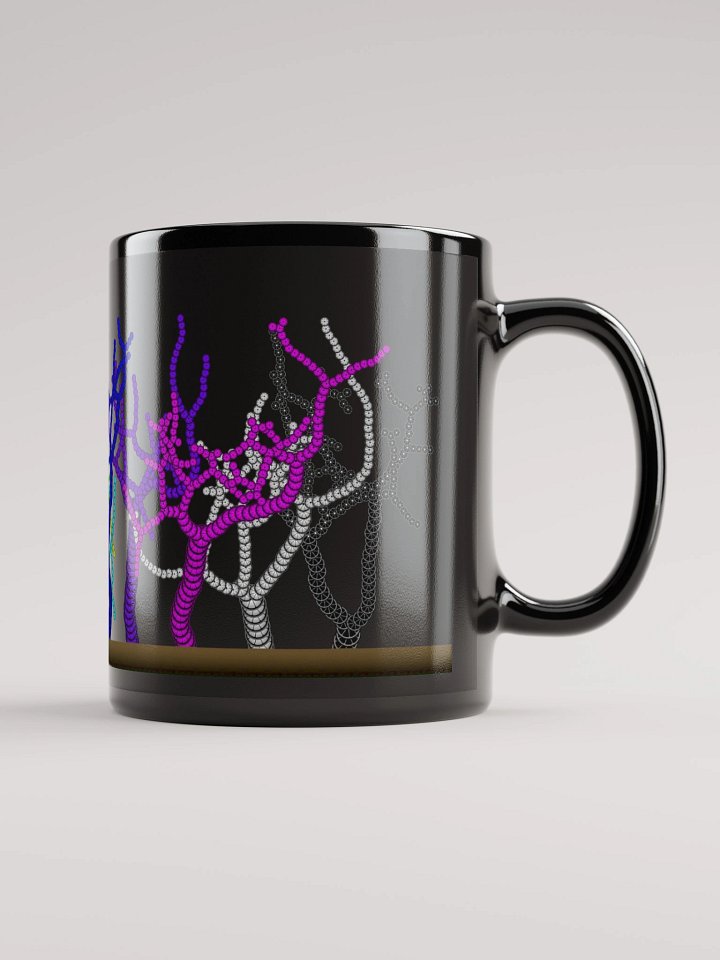 Colorful Trees Mug (Black) product image (1)
