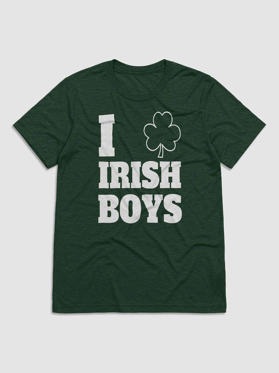 I Love Irish Boys T-Shirt – St. Patrick’s Day Tee product image (1)