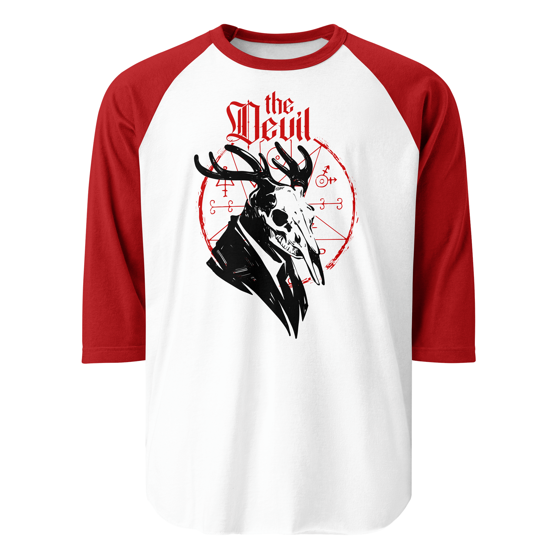 The Devil baseball T-Shirt product image (3)