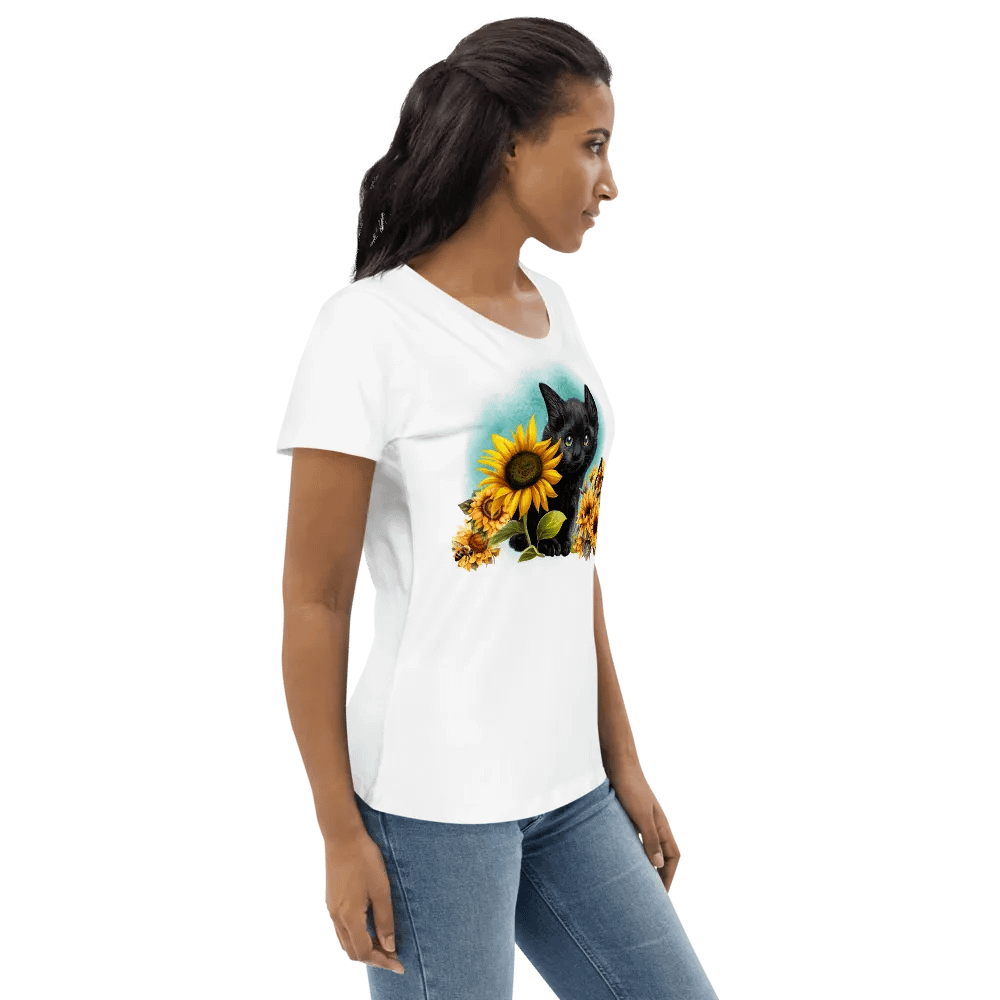 Sunflower Kitten Women's Eco Tee product image (4)
