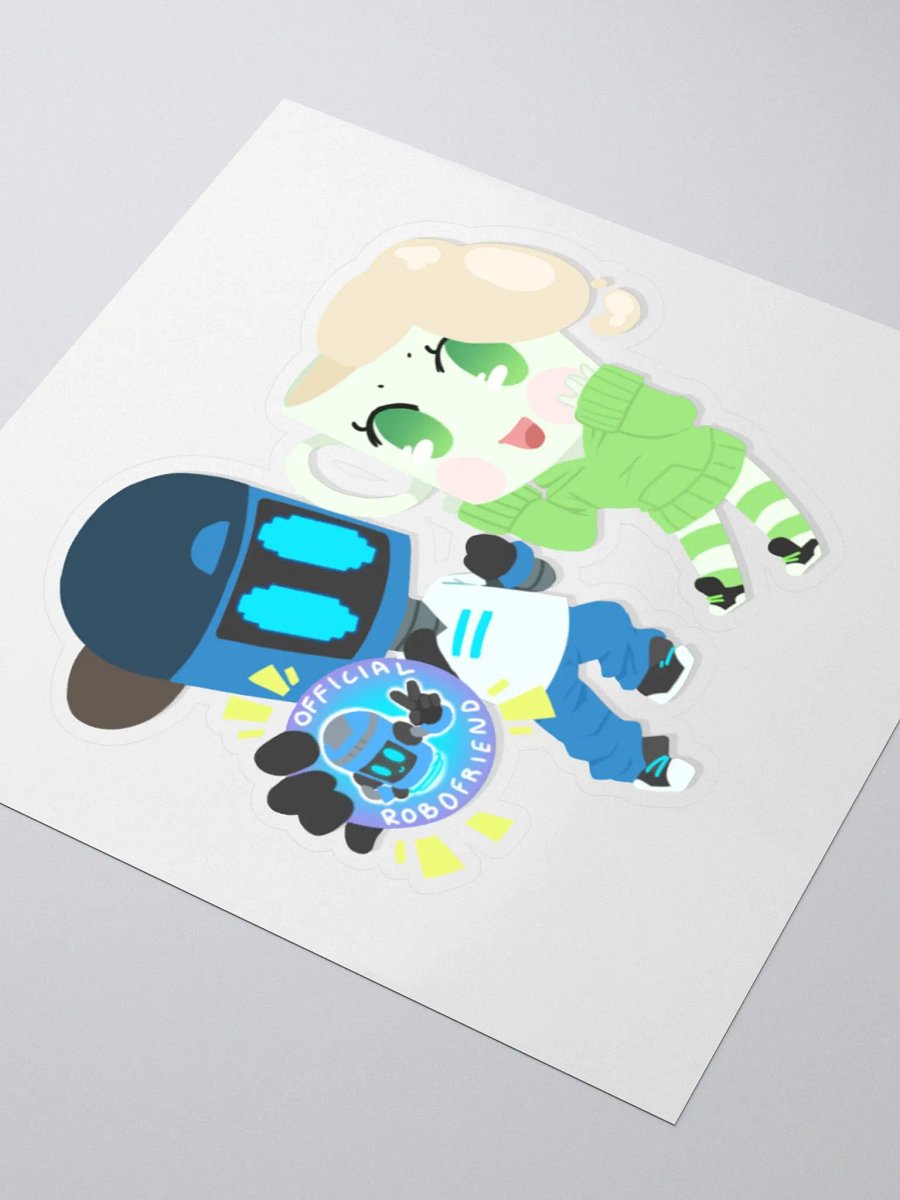 Chibi Don and Meg Official Robofriend Sticker product image (3)