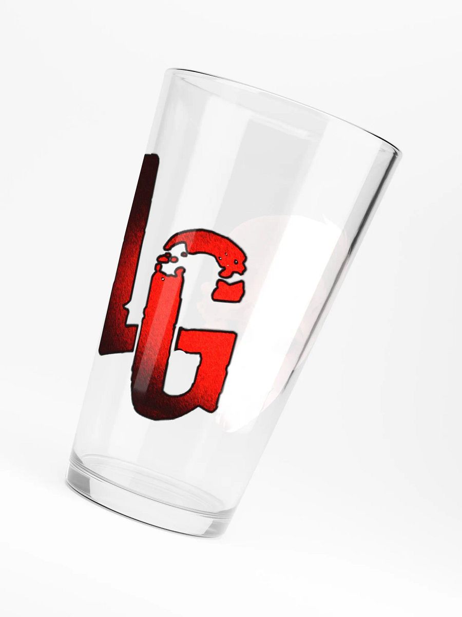 Shaker Pint Glass Logo (lathanielgamers) Face of Horror product image (6)