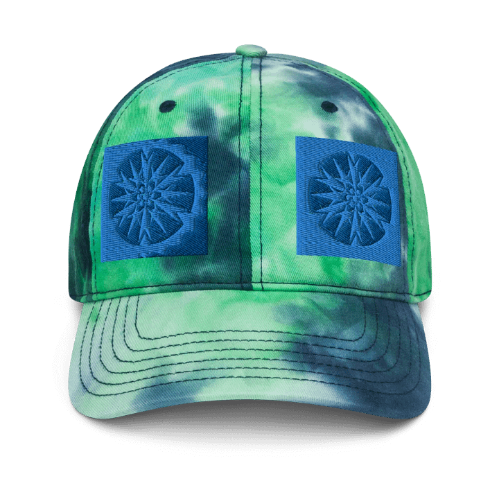 snowflake dye hat product image (1)