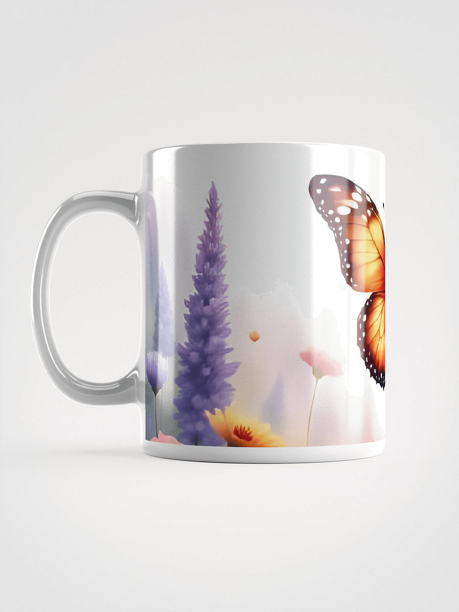 Mug Blanc - Papillon - Douceur Printanière - Idée Cadeau Originale product image (6)