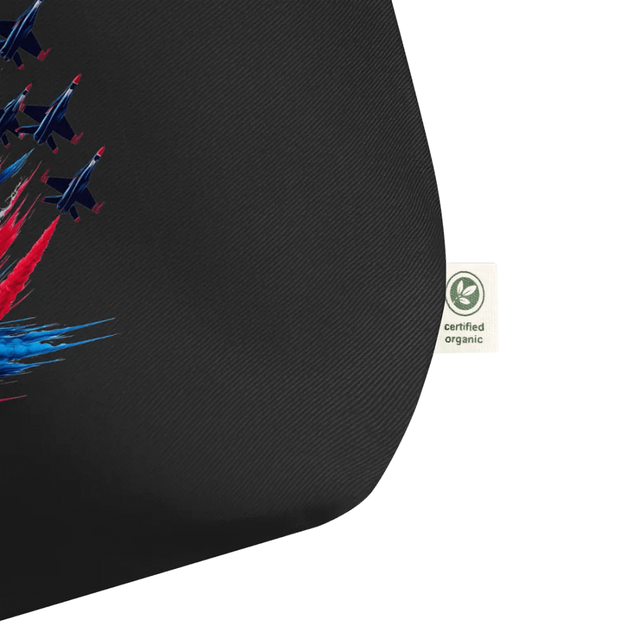 Patriotic Swirl Organic Tote product image (3)