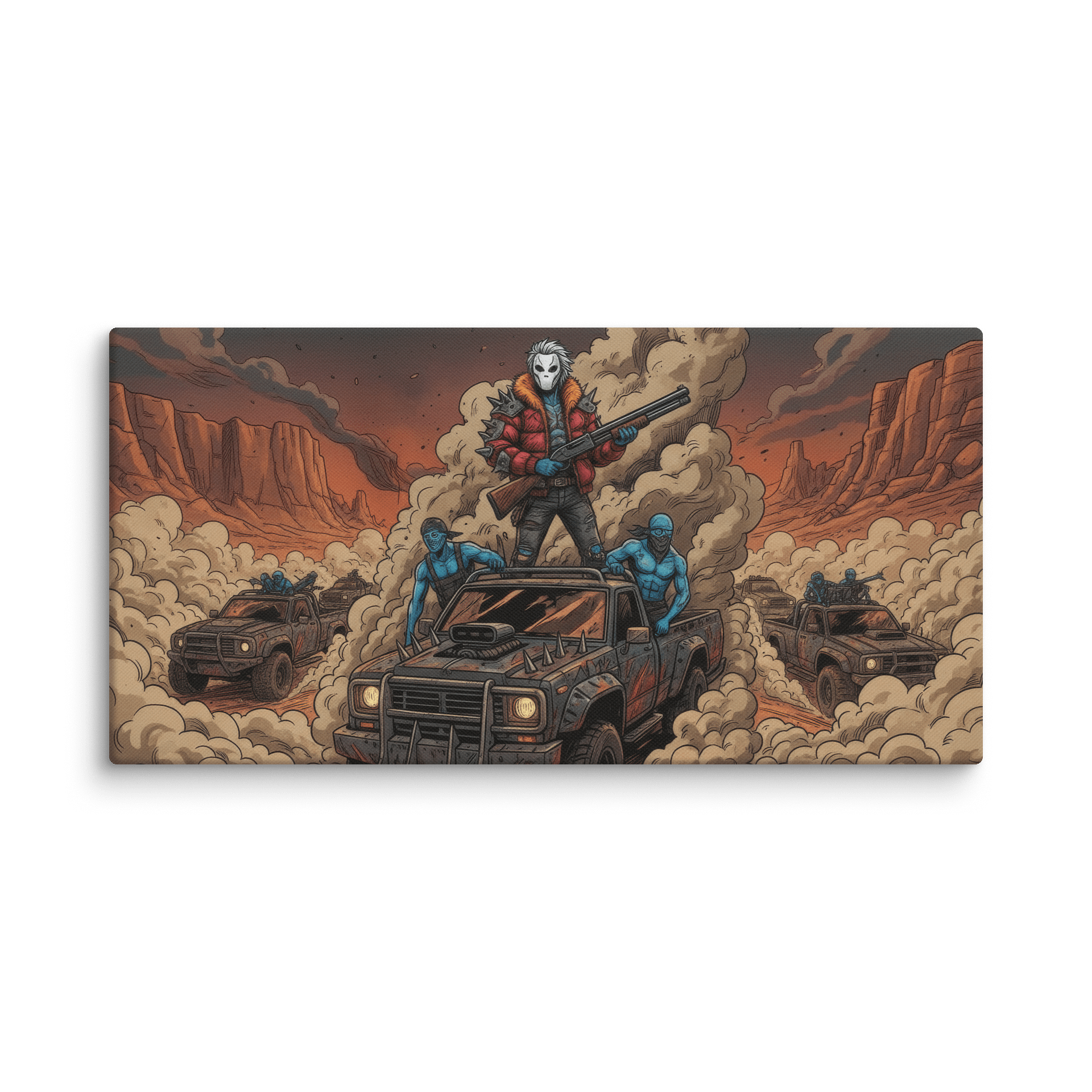 Desert Fury Nux Canvas Print product image (1)